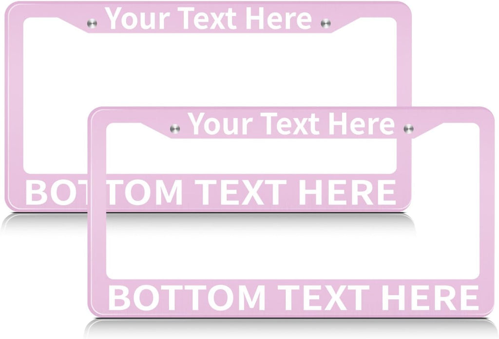 License Plate Frames for Car Custom License Plate Frame Personalized Design,12"X6"
