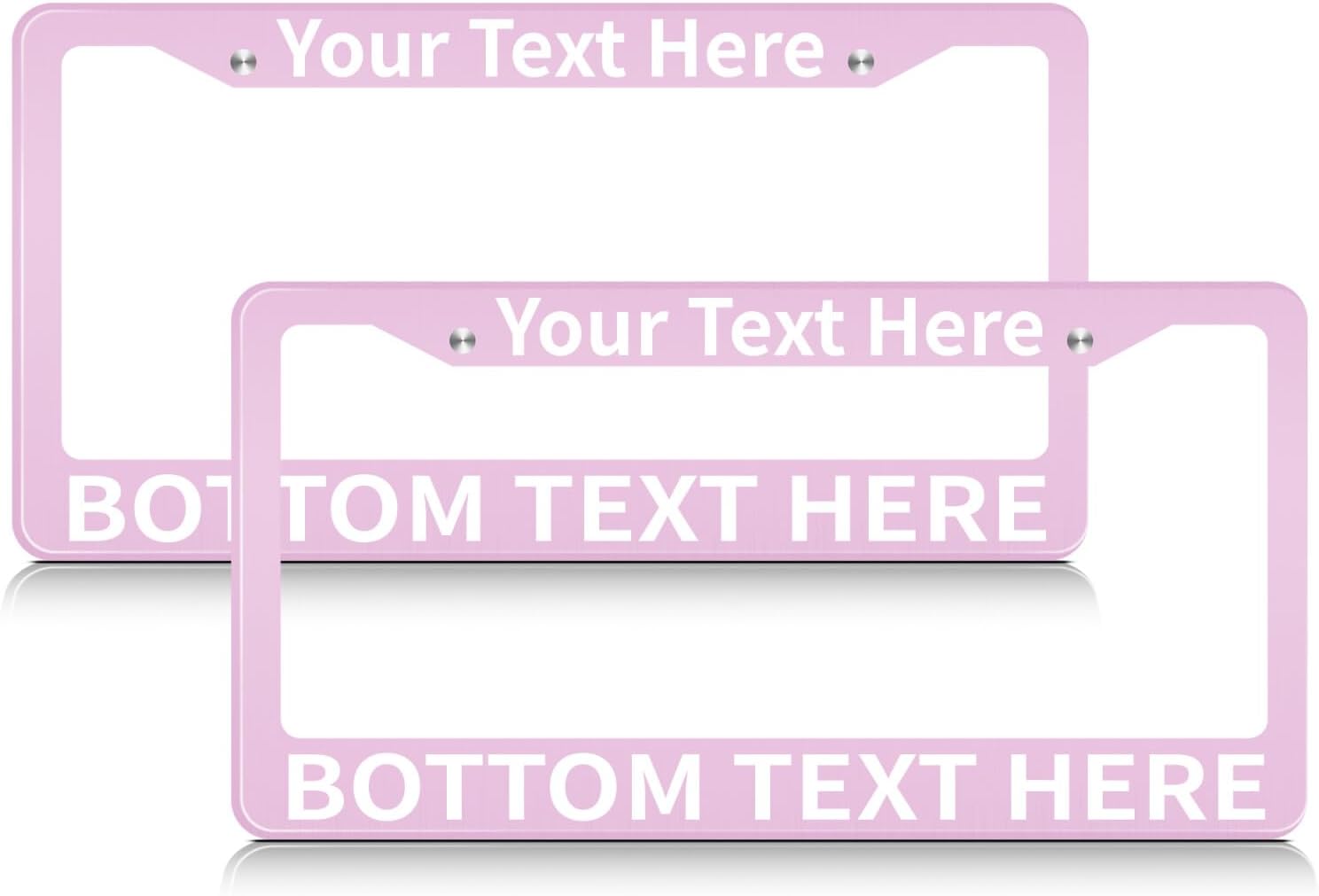 License Plate Frames for Car Custom License Plate Frame Personalized Design,12"X6"