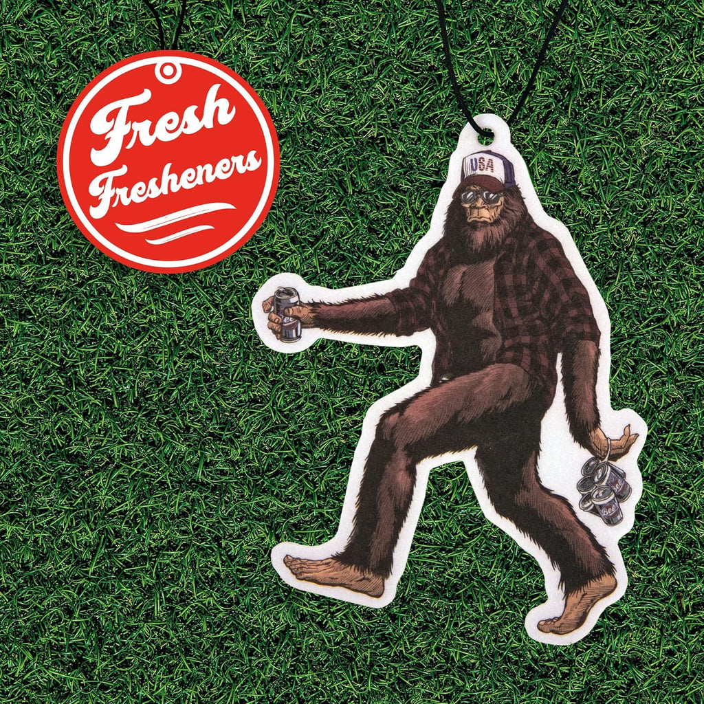 Sasquatch Car Air Freshener, Car Air Fresheners Scented with Essential Oils by  (3 Pack)