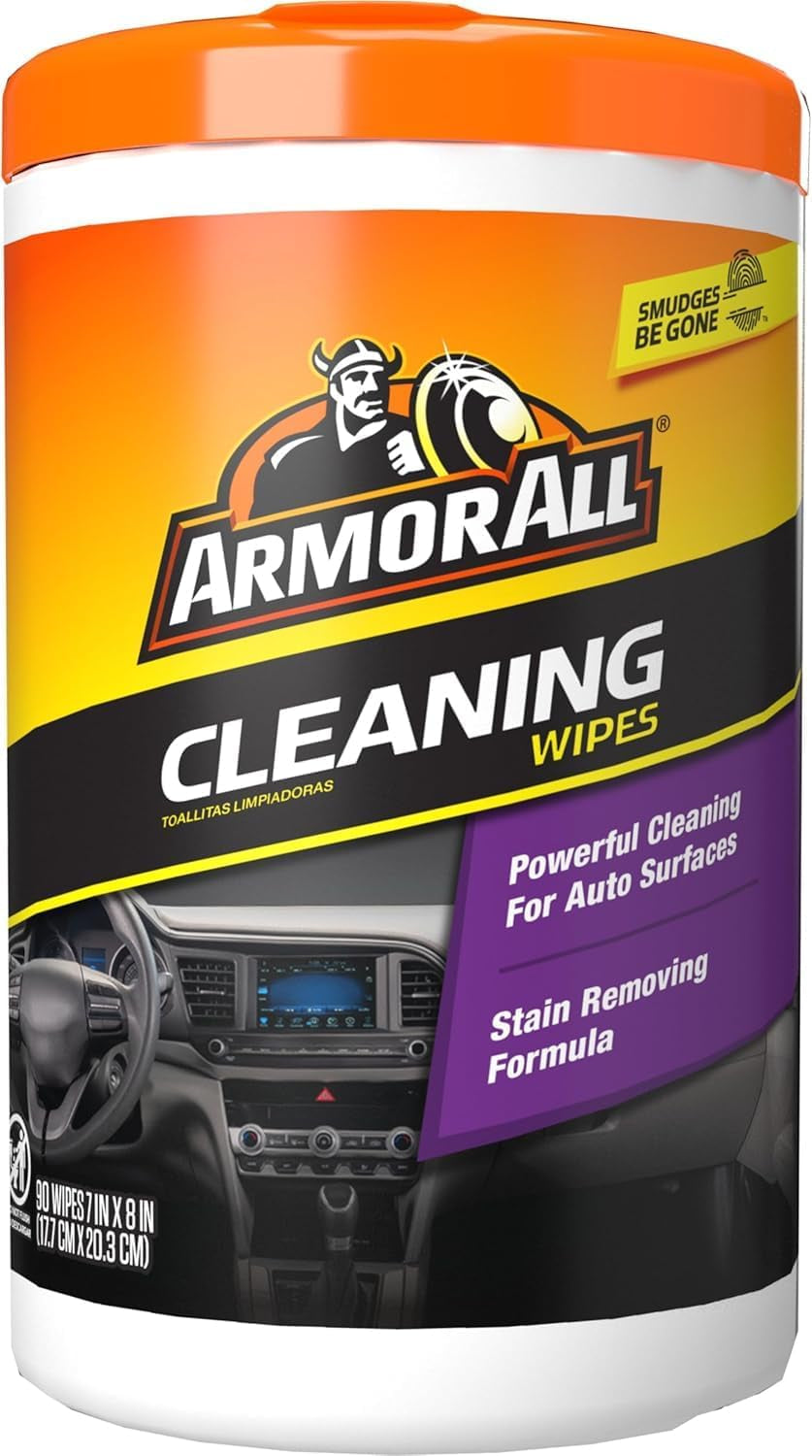 Car Cleaning Wipes, Gifts for Dad, Wipes for Car Interior and Car Exterior, 90 Wipes Each