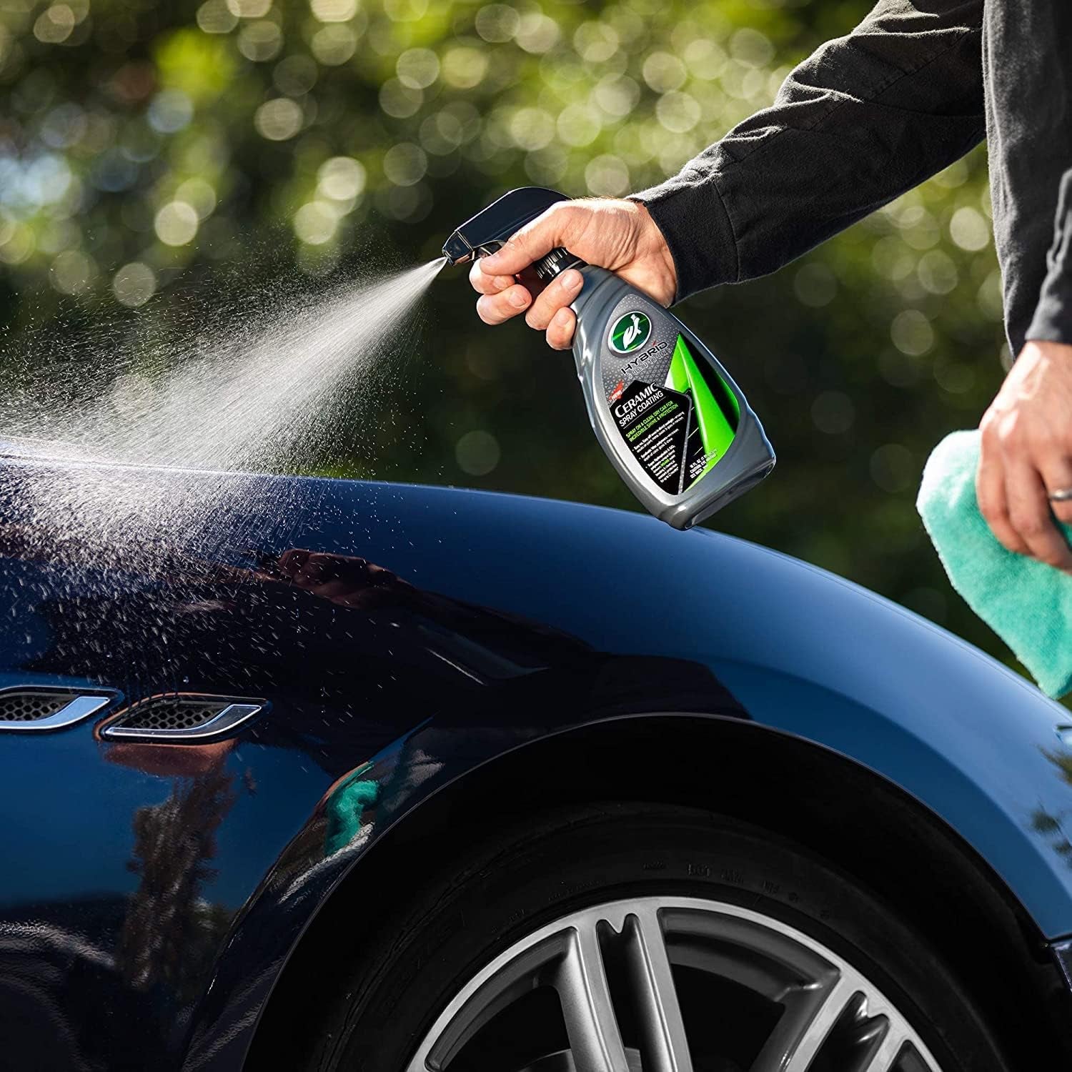53409 Hybrid Solutions Ceramic Spray Coating, Incredible Shine and Protection for Car Paint, Extreme Water Beading, Safe for Cars, Trucks, Motorcycles, Rv'S and More, 16 Oz. (Pack of 1)