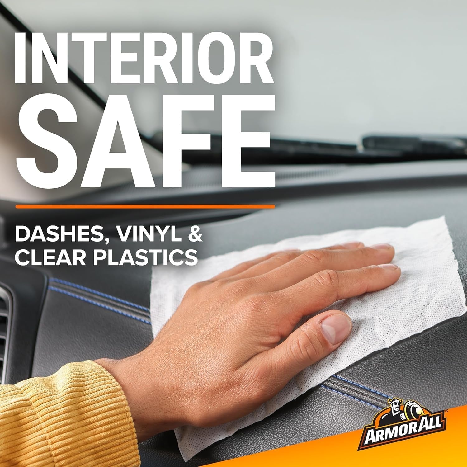 Car Cleaning Wipes, Gifts for Dad, Wipes for Car Interior and Car Exterior, 90 Wipes Each