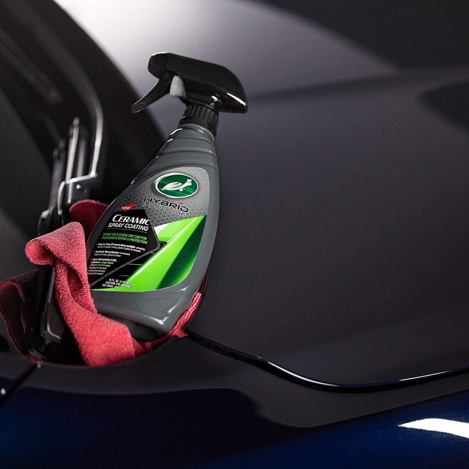 53409 Hybrid Solutions Ceramic Spray Coating, Incredible Shine and Protection for Car Paint, Extreme Water Beading, Safe for Cars, Trucks, Motorcycles, Rv'S and More, 16 Oz. (Pack of 1)